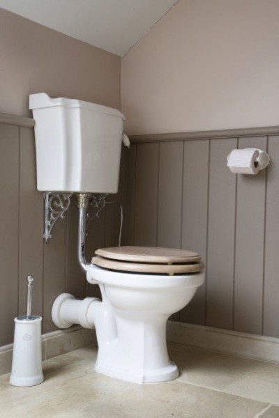 landelijk toilet - laag systeem